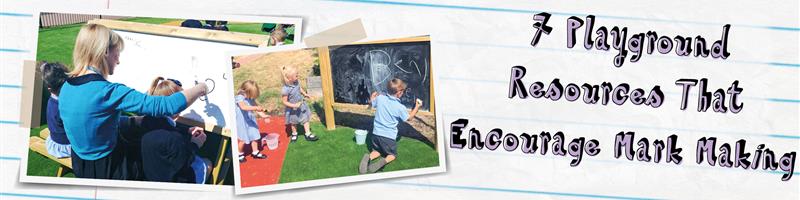 Main image for 7 Playground Resources That Encourage Mark Making blog post